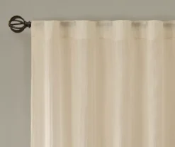 Avery Crushed Sheer Rod Pocket Curtain Panel Pair -Home Decor Store 810518045 810518046 810518048 3