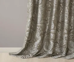 Valerie Blue Light-Filtering Rod Pocket Curtain Panel Pair, (84") -Home Decor Store 810518079 810518080 5 1