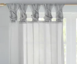 Persis Voile Sheer Twisted Tab Curtain Panel Pair 28 Persis Voile Sheer Twisted Tab Curtain Panel Pair -Home Decor Store 810518134 810518135 810518136 3