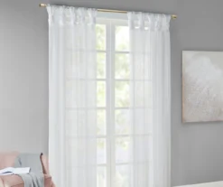 Persis Voile Sheer Twisted Tab Curtain Panel Pair 31 Persis Voile Sheer Twisted Tab Curtain Panel Pair -Home Decor Store 810518137 810518138 810518139 1