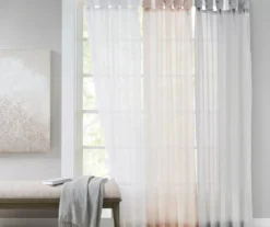 Persis Voile Sheer Twisted Tab Curtain Panel Pair 35 Persis Voile Sheer Twisted Tab Curtain Panel Pair -Home Decor Store 810518137 810518138 810518139 5