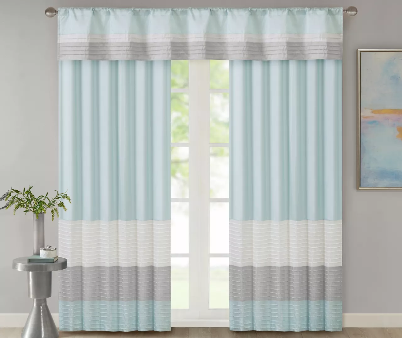 Salem Pintuck Light-Filtering Rod Pocket Curtain Panel, (84") 19 Salem Pintuck Light-Filtering Rod Pocket Curtain Panel, (84") - Image 19