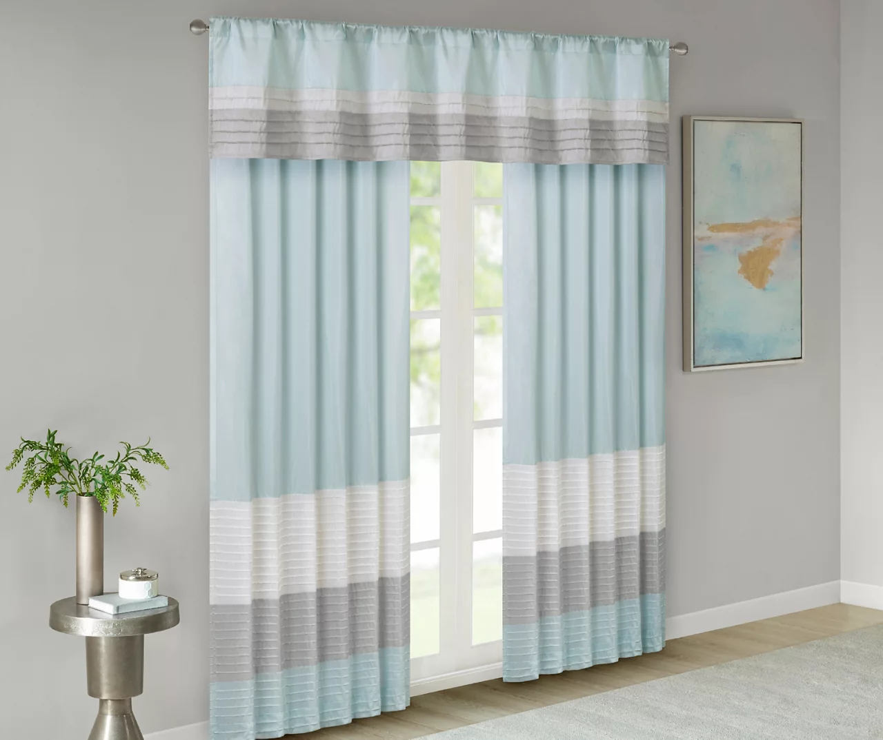 Salem Pintuck Light-Filtering Rod Pocket Curtain Panel, (84") 20 Salem Pintuck Light-Filtering Rod Pocket Curtain Panel, (84") - Image 20
