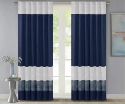 Salem Pintuck Light-Filtering Rod Pocket Curtain Panel, (84") 27 Salem Pintuck Light-Filtering Rod Pocket Curtain Panel, (84") -Home Decor Store 810518149
