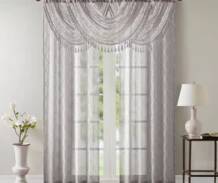 Clarissa Diamond Waterfall Valance 27 Clarissa Diamond Waterfall Valance -Home Decor Store 810518158 4 1