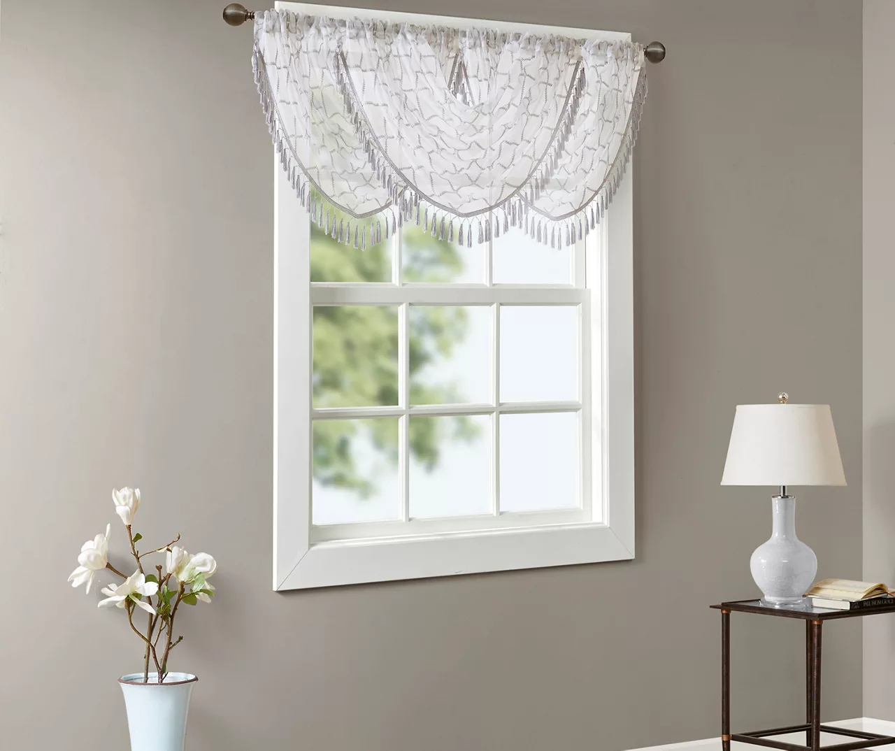 Clarissa Diamond Waterfall Valance 15 Clarissa Diamond Waterfall Valance - Image 15