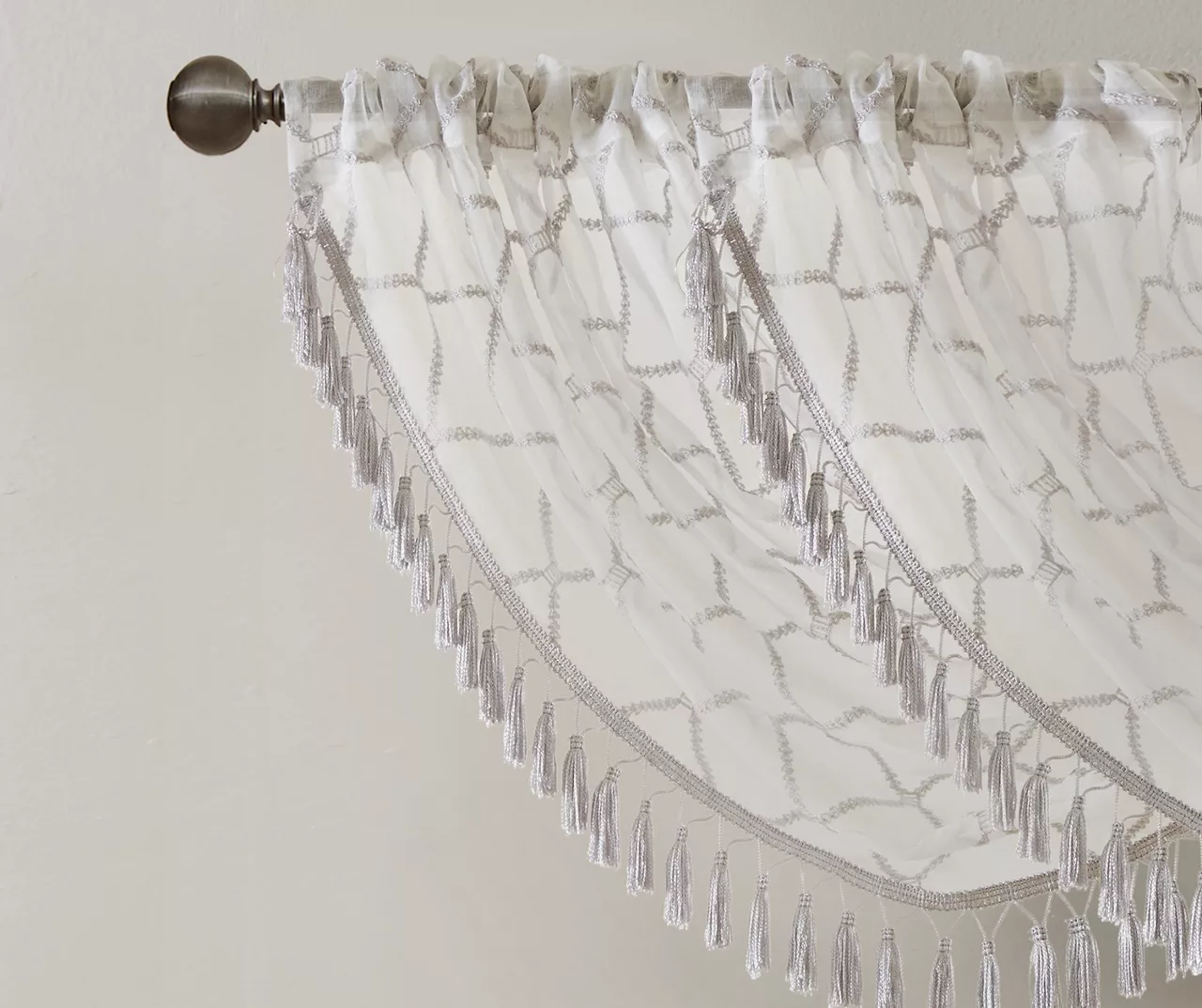 Clarissa Diamond Waterfall Valance 16 Clarissa Diamond Waterfall Valance - Image 16