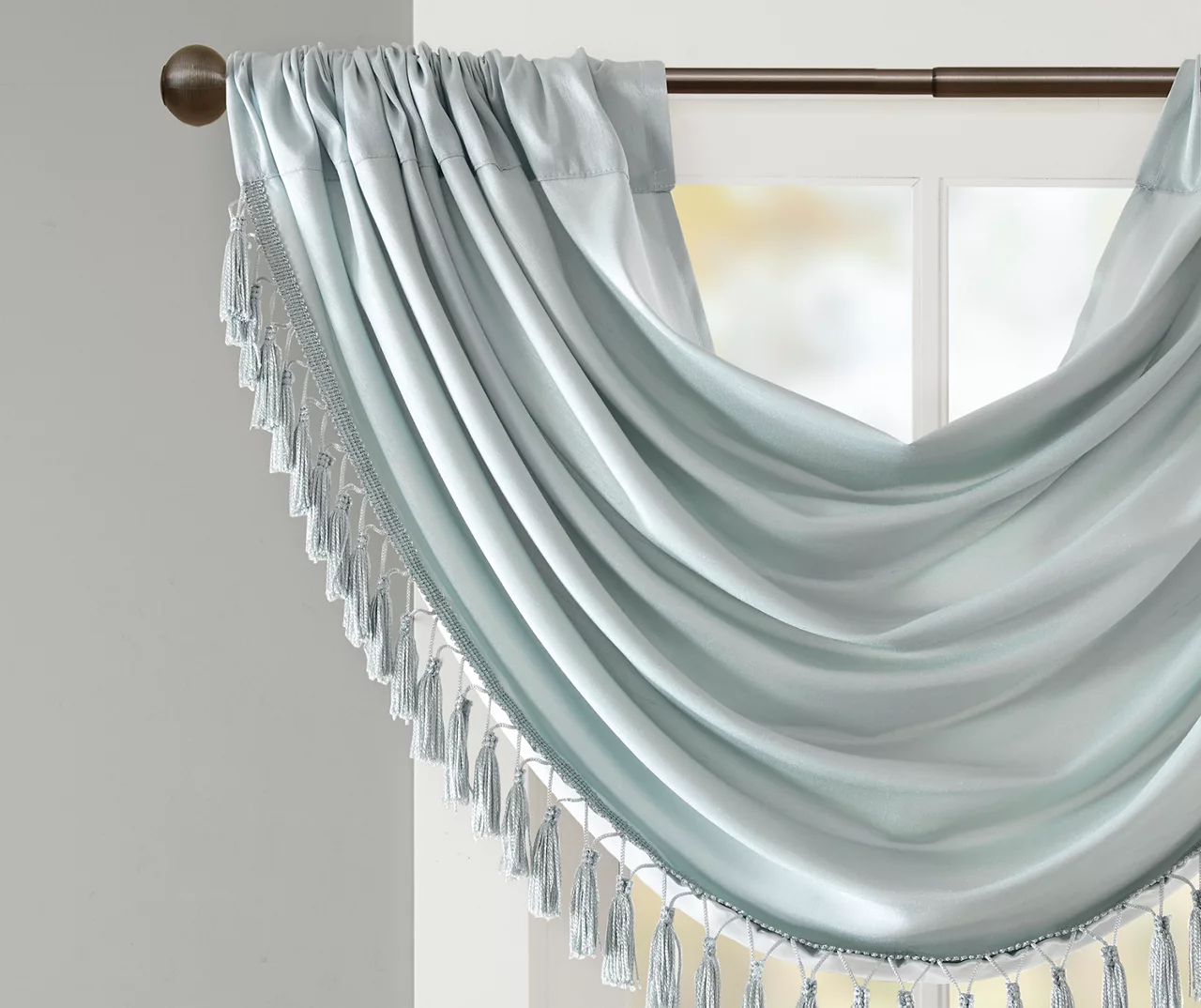 Gail Rod Pocket Waterfall Valance, (46") 13 Gail Rod Pocket Waterfall Valance, (46") - Image 13