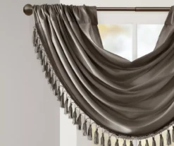 Gail Rod Pocket Waterfall Valance, (46") 35 Gail Rod Pocket Waterfall Valance, (46") -Home Decor Store 810518171 2