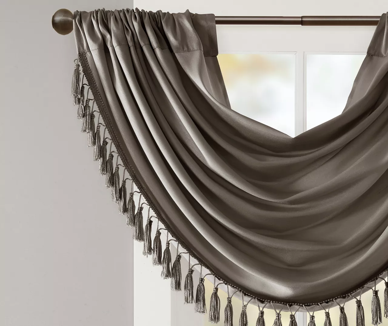 Gail Rod Pocket Waterfall Valance, (46") 16 Gail Rod Pocket Waterfall Valance, (46") - Image 16