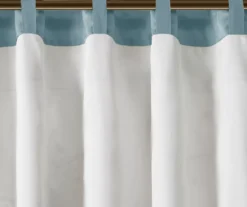 Monroe Embroidered Light-Filtering Rod Pocket Curtain Panel, (84") 28 Monroe Embroidered Light-Filtering Rod Pocket Curtain Panel, (84") -Home Decor Store 810518173 3