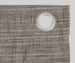 Wilbon Taupe & Cocoa Blackout Curtain Panel, (84") -Home Decor Store 810518490 7