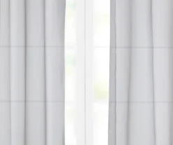 Curtain Fresh Light Gray Sheer Grommet Curtain Panel, (84") -Home Decor Store 810519502 810519520 810519501 810519494 810519505 4 3