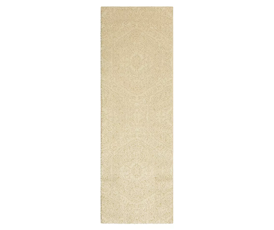 Francesca Cream Runner, (2' X 6') 1 Francesca Cream Runner, (2' X 6')
