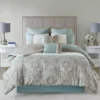Stacie Seafoam Queen 8-Piece Comforter Set