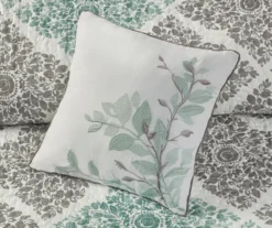 Arbor Aqua Reversible Coverlet Set -Home Decor Store 810523161 810523162 7