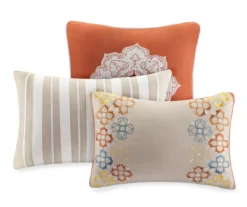 Neda Ivory Reversible Coverlet Set -Home Decor Store 810523183 810523184 2