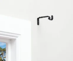 Legacy Black Adjustable Curtain Rod Brackets, 2-Pack -Home Decor Store 810524279 6