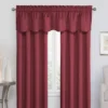 Eclipse Burgundy Canova Room Darkening Thermal Valance