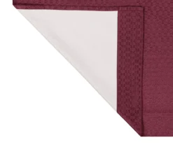 Eclipse Burgundy Canova Room Darkening Thermal Valance -Home Decor Store 810525400 4