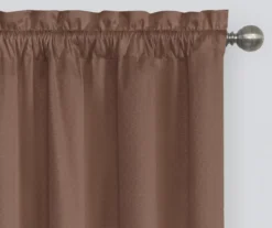 Eclipse Chocolate Canova Room Darkening Thermal Valance 8 Eclipse Chocolate Canova Room Darkening Thermal Valance -Home Decor Store 810525408 4