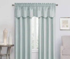 Eclipse Blue Canova Room Darkening Thermal Valance