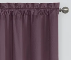 Eclipse Plum Canova Room Darkening Thermal Valance 9 Eclipse Plum Canova Room Darkening Thermal Valance -Home Decor Store 810525424 4