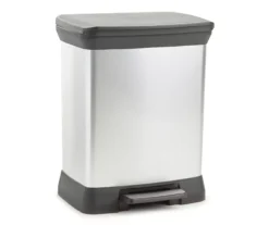 Curver Deco 30-Liter Step-On Wastebasket