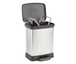 Curver Deco 30-Liter Step-On Wastebasket -Home Decor Store 810525610 3