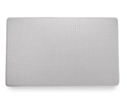 Gray Basketweave-Texture PVC Comfort Mat