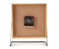 Brown & Black Square Tabletop Clock -Home Decor Store 810534569 3