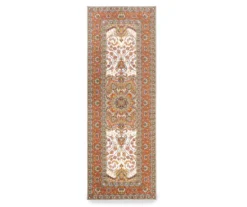 My Magic Carpet Zahara Amber Washable Runner, (2'6" X 7')