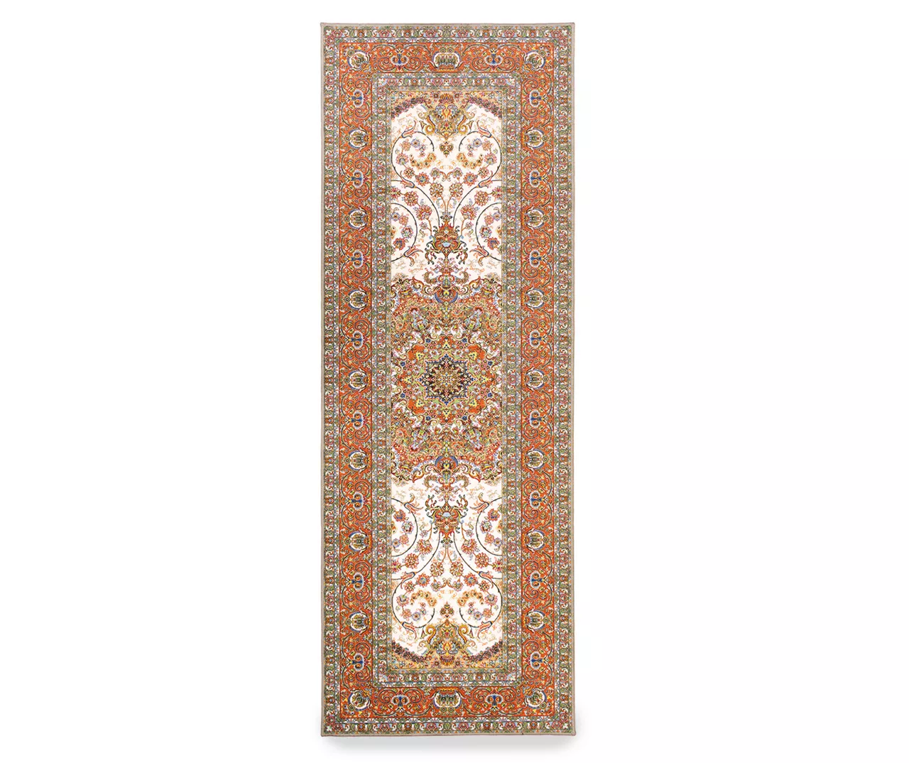 My Magic Carpet Zahara Amber Washable Runner, (2'6" X 7') 1 My Magic Carpet Zahara Amber Washable Runner, (2'6" X 7')