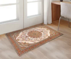 My Magic Carpet Zahara Amber Washable Area Rug -Home Decor Store 810537681 2