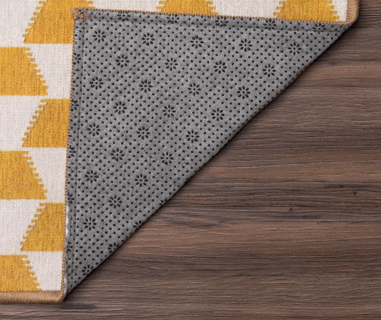 My Magic Carpet Yanis Gold Washable Area Rug 13 My Magic Carpet Yanis Gold Washable Area Rug - Image 13