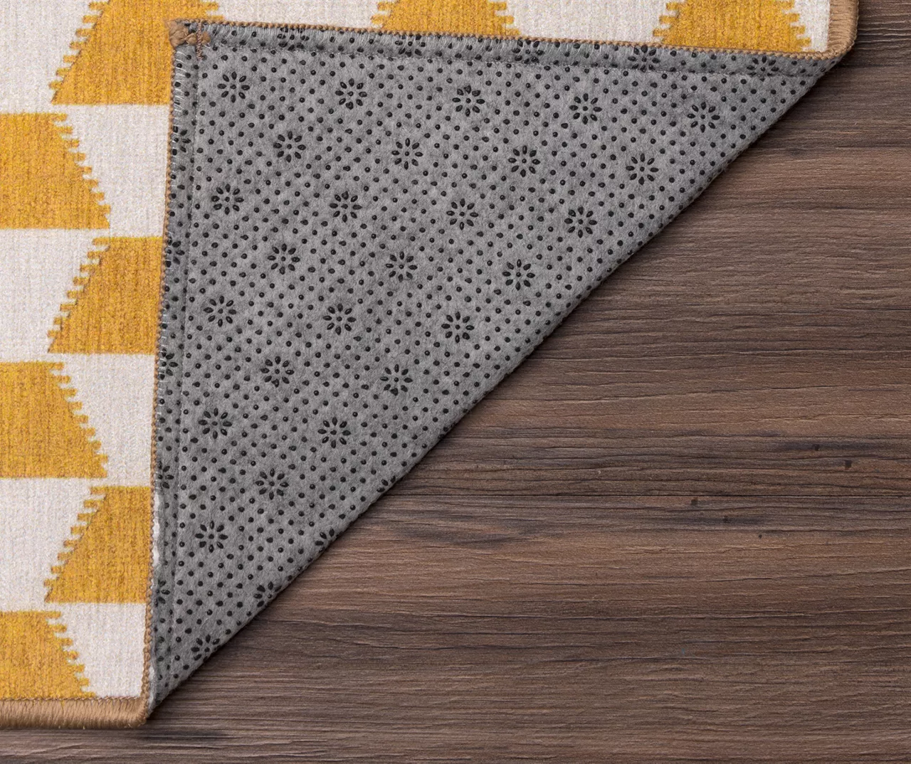 My Magic Carpet Yanis Gold Washable Area Rug 5 My Magic Carpet Yanis Gold Washable Area Rug - Image 5