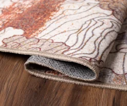 My Magic Carpet Vienna Abstract Washable Area Rug 25 My Magic Carpet Vienna Abstract Washable Area Rug -Home Decor Store 810537696 4