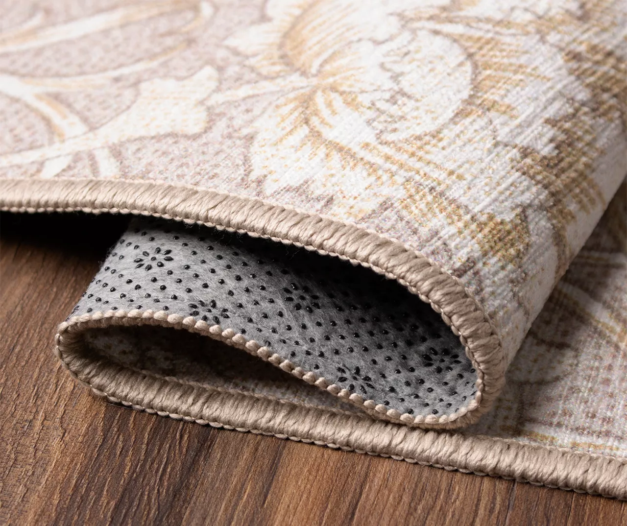 My Magic Carpet Kalini Floral Washable Runner, (2'6" X 7') 4 My Magic Carpet Kalini Floral Washable Runner, (2'6" X 7') - Image 4