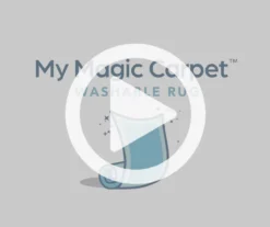 My Magic Carpet Cove Green Washable Area Rug -Home Decor Store 810537765 810537764 810537763