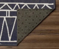 My Magic Carpet Chelsea Aztec Dark Gray Washable Area Rug -Home Decor Store 810537768 3