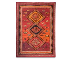 My Magic Carpet Phoenix Kilim Garnet Washable Area Rug -Home Decor Store 810537782 1