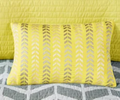 Darcy Yellow Chevron Full/Queen 5-Piece Duvet Cover Set 18 Darcy Yellow Chevron Full/Queen 5-Piece Duvet Cover Set -Home Decor Store 810538039 810538040 810538044 8