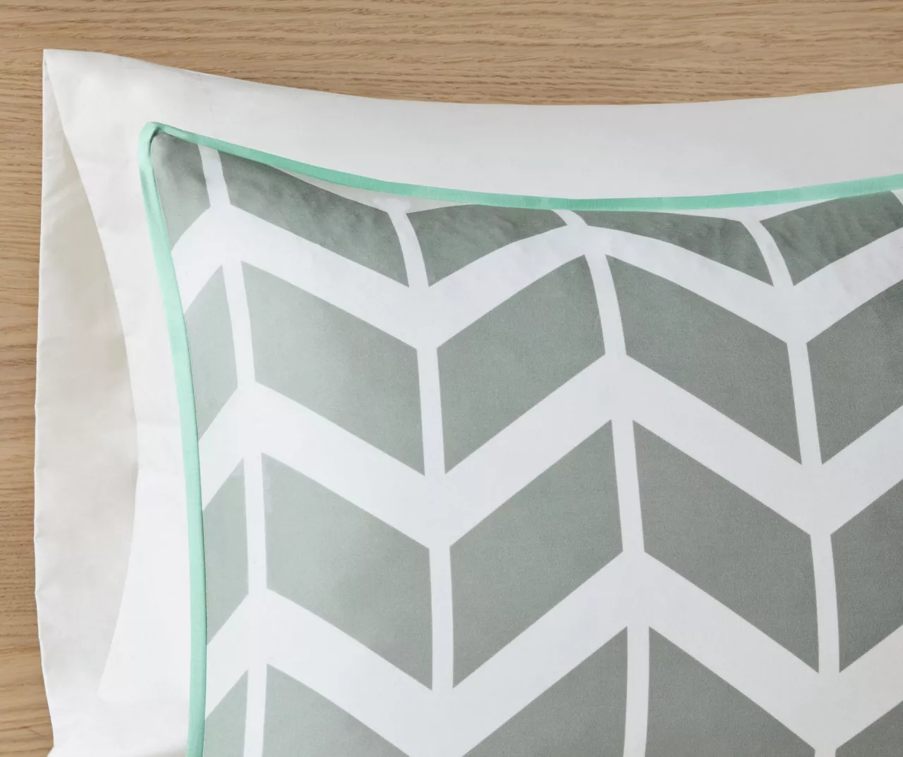 Darcy Yellow Chevron Duvet Cover Set 7 Darcy Yellow Chevron Duvet Cover Set - Image 7