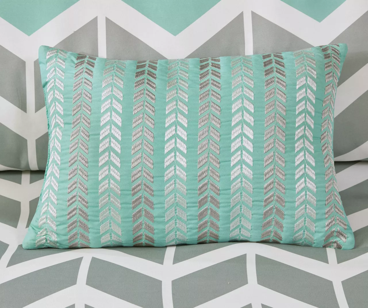 Darcy Yellow Chevron Duvet Cover Set 9 Darcy Yellow Chevron Duvet Cover Set - Image 9