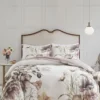 Maddy Blush Floral Full/Queen 3-Piece Duvet Cover Set