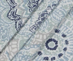 Eclipse Evon Medallion Grommet Blackout Curtain Panel Pair -Home Decor Store 810538069 3