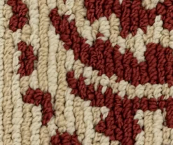 Red & White Medallion Accent Rug, (20" X 60") -Home Decor Store 810539127 5