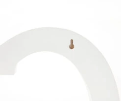 Monogram Gray Wash Tabletop Letter Plaque -Home Decor Store 810544005 2