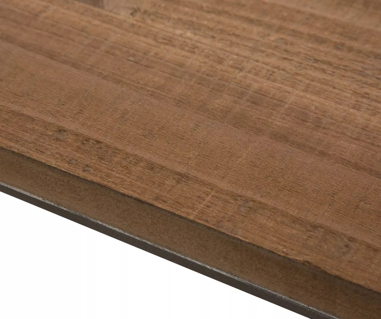 Natural Brown & Black Cross-Bar Wall Shelf, (31.5") 3 Natural Brown & Black Cross-Bar Wall Shelf, (31.5") - Image 3