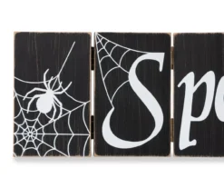 "Spooky" & "Wicked" Dual Sided Hinged Tabletop Decor 15 "Spooky" & "Wicked" Dual Sided Hinged Tabletop Decor -Home Decor Store 810547838 6